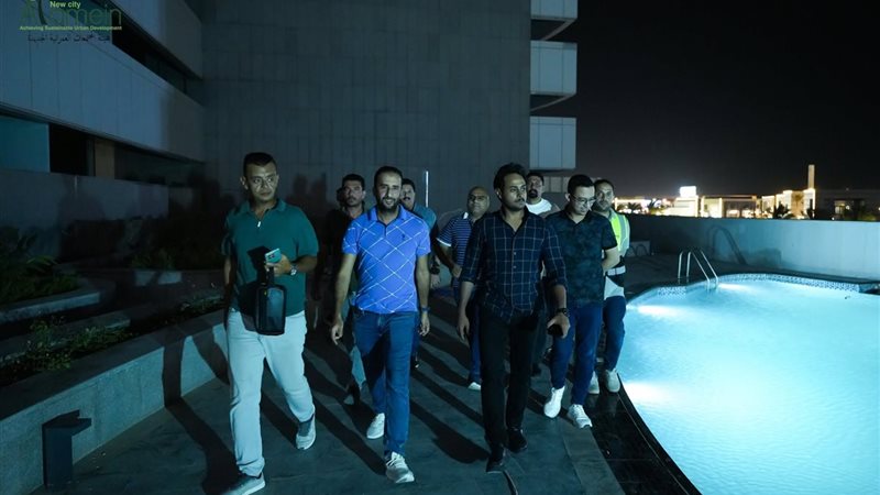 جولة ميدانية لمتابعة رفع كفاءة الخدمات داخل كومبوند مزارين