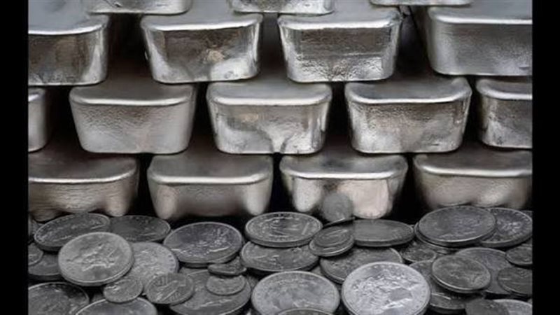 سعر الفضة اليوم يسجل