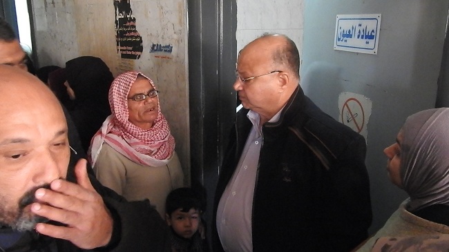 صور| محافظ القاهرة يفاجئ مستشفى التبين المركزي