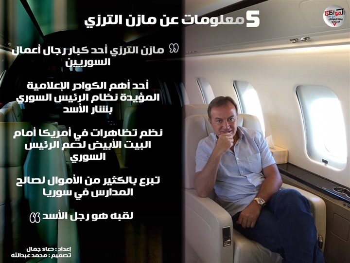 إنفوجراف| 5 معلومات عن مازن الترزي «رجل الأسد» المعتقل بالكويت