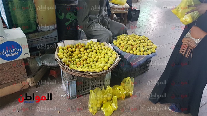 صور | في سوق أسوان القديم الليمون معصرش نفسه على روحه