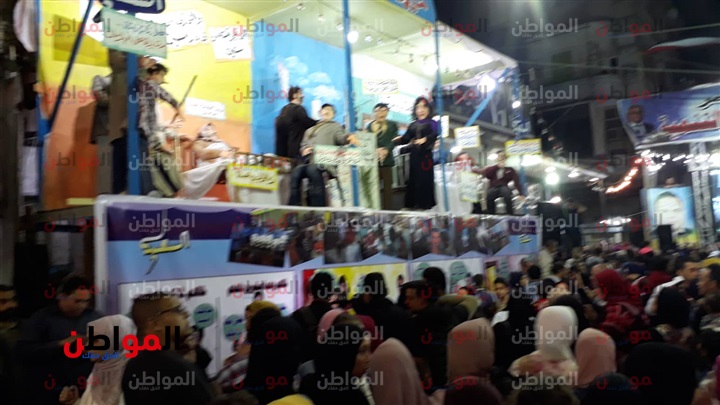 فيديو|«اللي مالوش خير في أهله»شعار مسارح الألمبي في شم النسيم ببورسعيد