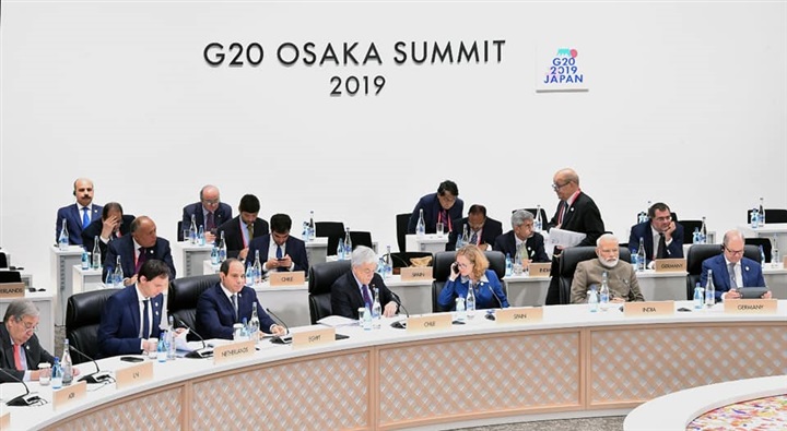 نص كلمة الرئيس السيسي خلال مشاركته في أعمال قمة مجموعة العشرين بأوساكا
