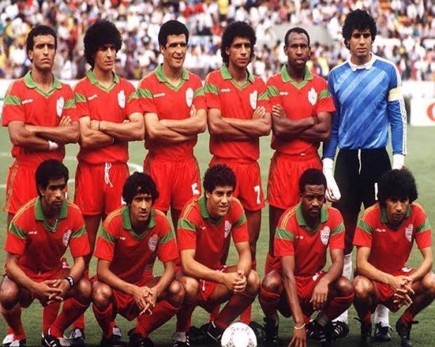منتخب المغرب 1986