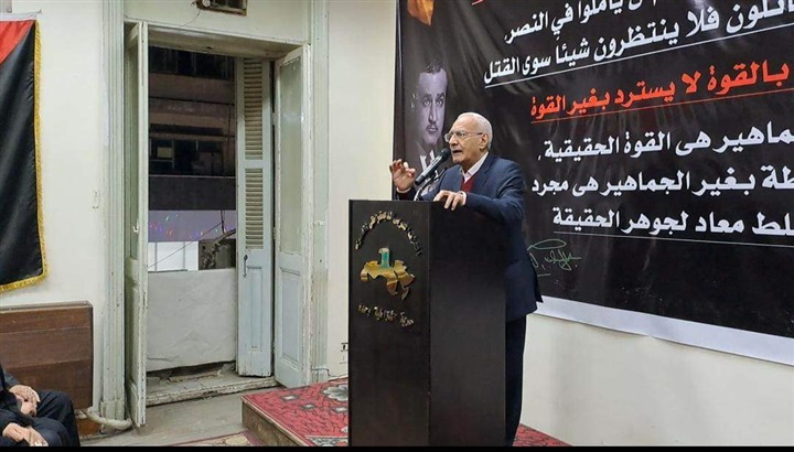 رئيس العربي الناصري: قررنا إنشاء اللجنة الدائمة لدعم فلسطين