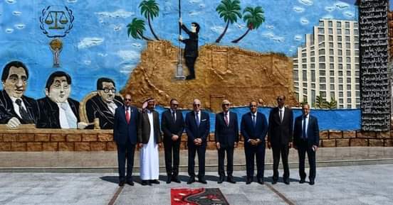 بمناسبة العيد القومي.. محافظ جنوب سيناء يفتتح الجدارية التاريخية بطابا