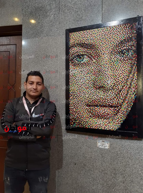 رسام الدبابيس وفنان الخداع البصري في حوار مع «بوابة المواطن»