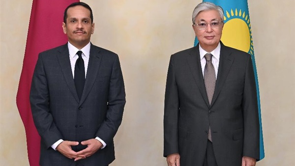 رئيس كازاخستان ووزير