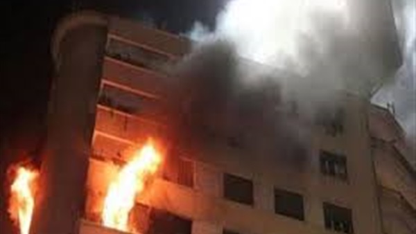 حريق داخل شقة سكنية