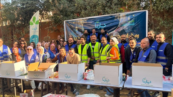 المواطن: الصقر» يشارك في فعاليات مؤسسة ديارنا لتوزيع 30 الف كرتونة رمضانية  علي المحافظات الحدودية