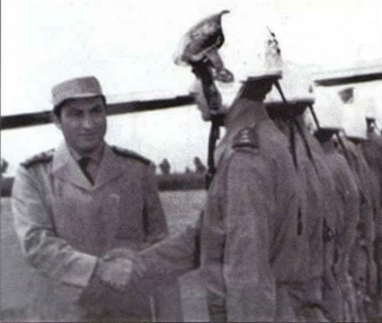 مبارك في القوات الجوية