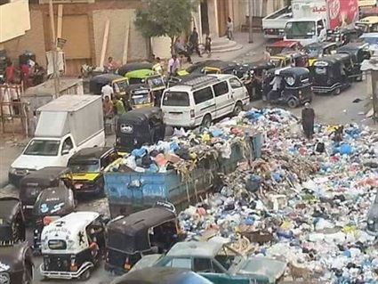 القمامة في الإسكندرية