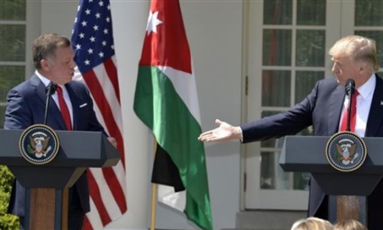 ترامب  والعاهل الأردني