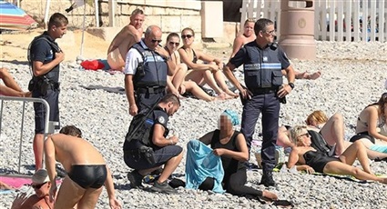 الشرطة الفرنسية تجبر