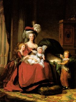 ماري أنطوانيت وأبنائها