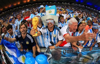 جماهير الأرجنتين