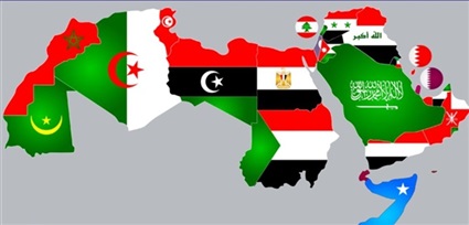 خريطة الدول العربية