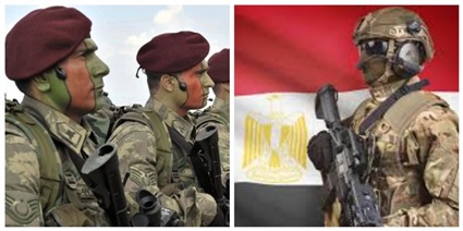 الجيش المصري والتركي