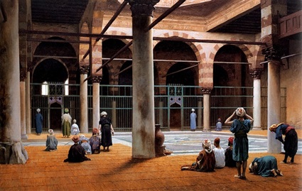 مسجد - رسومات المستشرقين