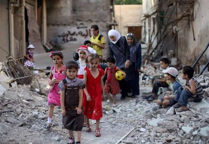 أطفال سوريا في عيد