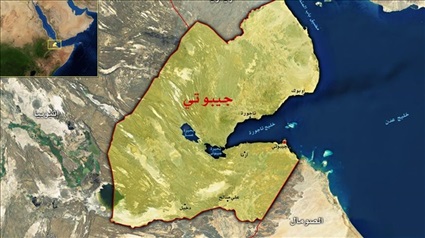 خريطة توضيحية لجيبوتي