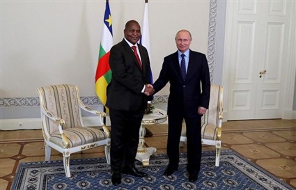 بوتين - رئيس إفريقيا