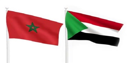 علم السودان والمغرب