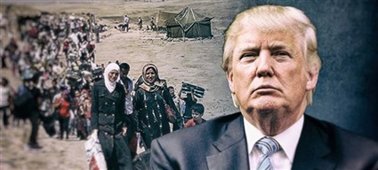 الرئيس ترامب واللاجئين