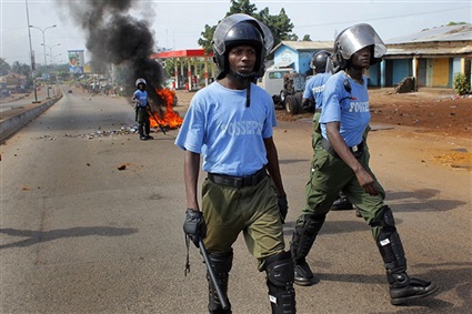 قوات الأمن في غينيا