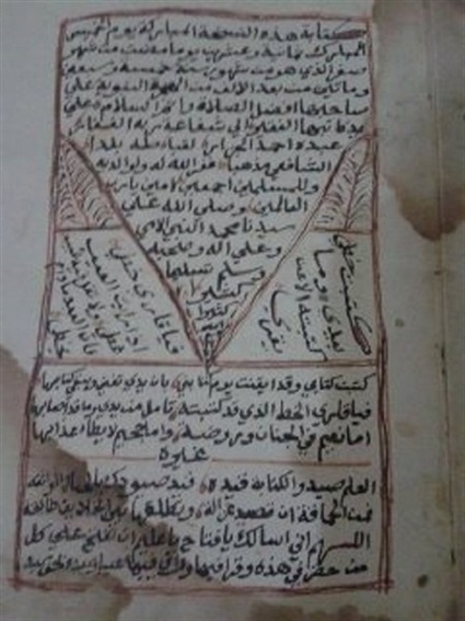 مخطوط الشيخ البرماوي
