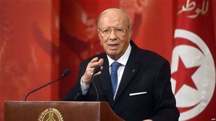 الرئيس التونسى باجى