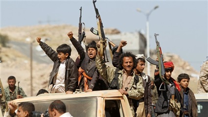 مقاتلى الحوثى 