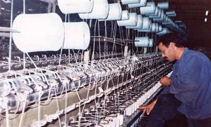 صناعة الغزل في مصر