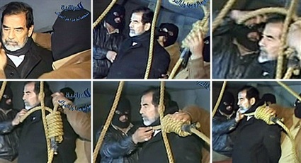 صور فيديو إعدام صدام