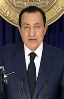 خطاب مبارك في 1 فبراير