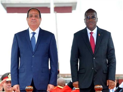 السيسي والرئيس التنزاني