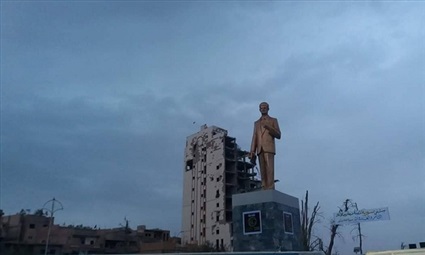تمثال حافظ الأسد